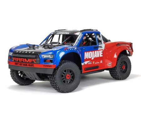 Arrma 1/8 MOJAVE 4S 4X4 BLX DT (with Centre Diff) RTR Blue (C-ARA4404T2)