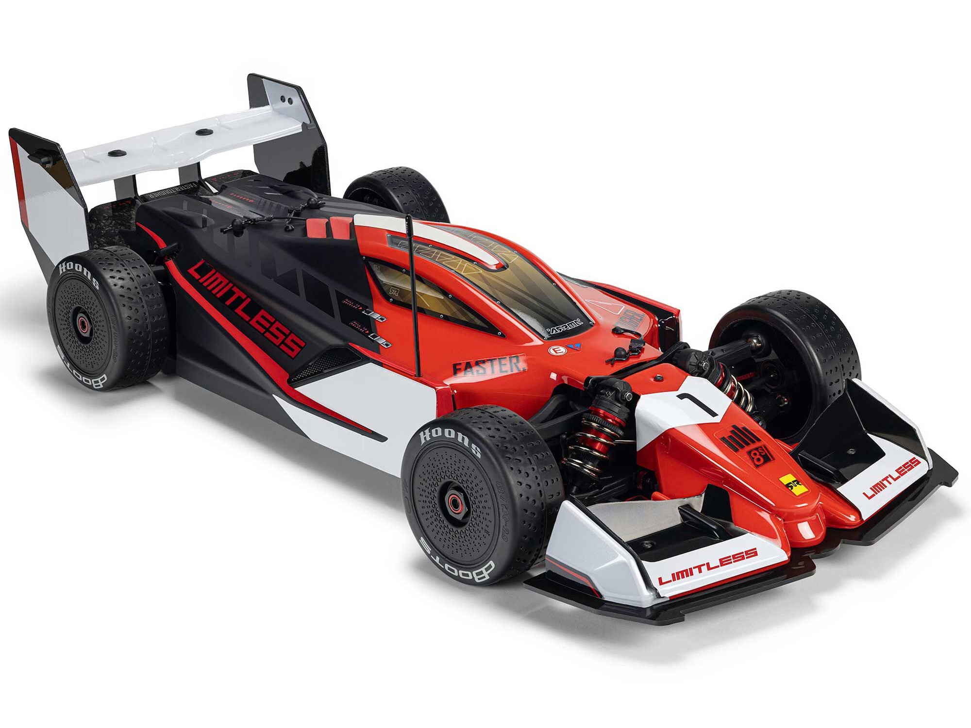 Arrma LimitlessS 8S 4X4 RTR BLX Street Speed, Red/Black (C-ARA7816T1)