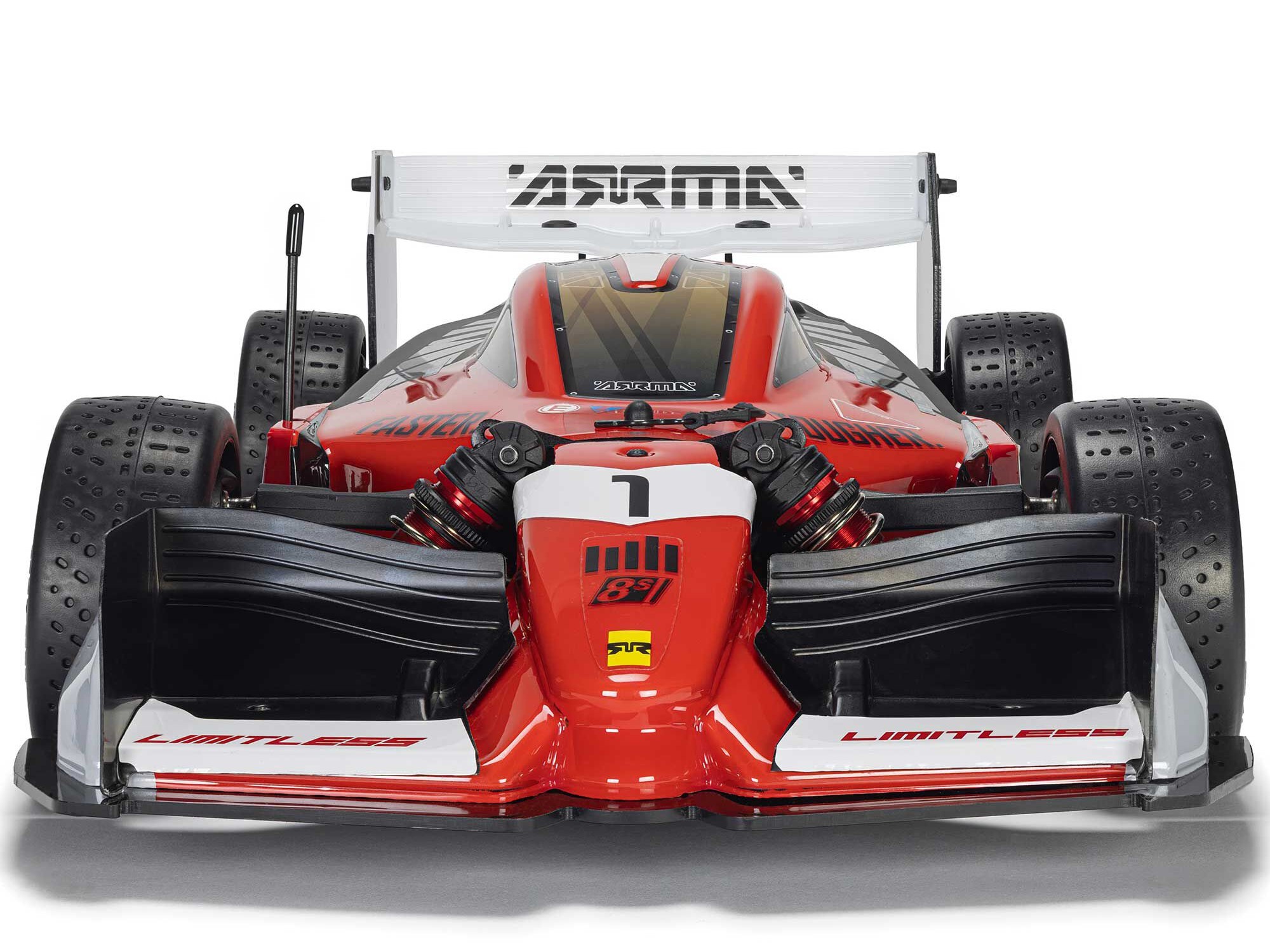 Arrma LimitlessS 8S 4X4 RTR BLX Street Speed, Red/Black (C-ARA7816T1)