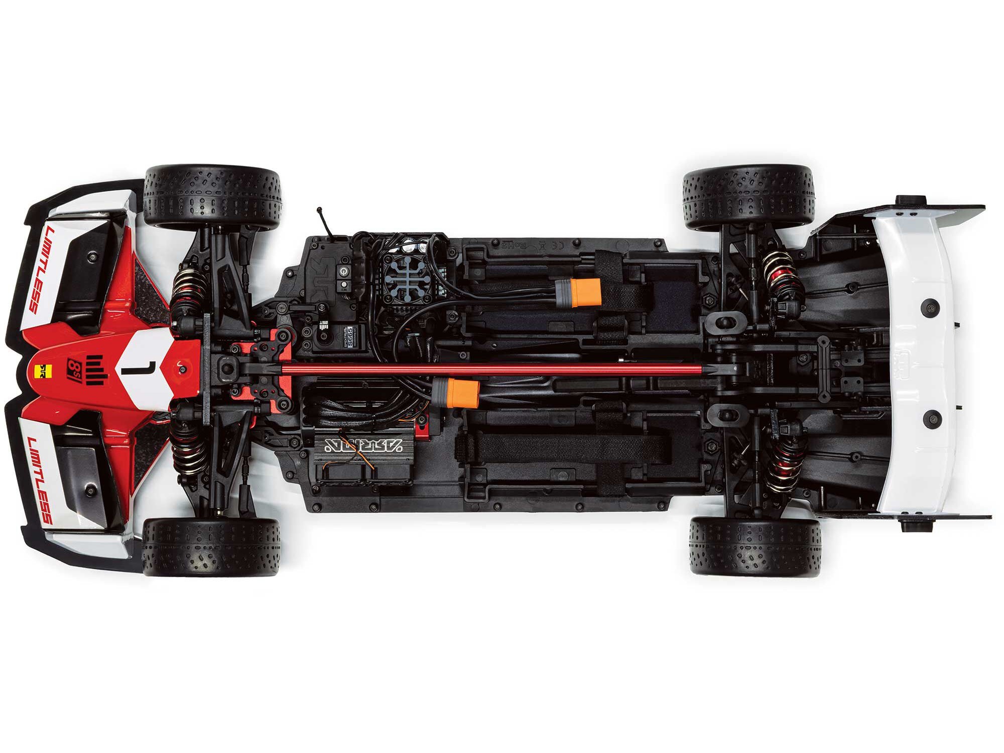 Arrma LimitlessS 8S 4X4 RTR BLX Street Speed, Red/Black (C-ARA7816T1)