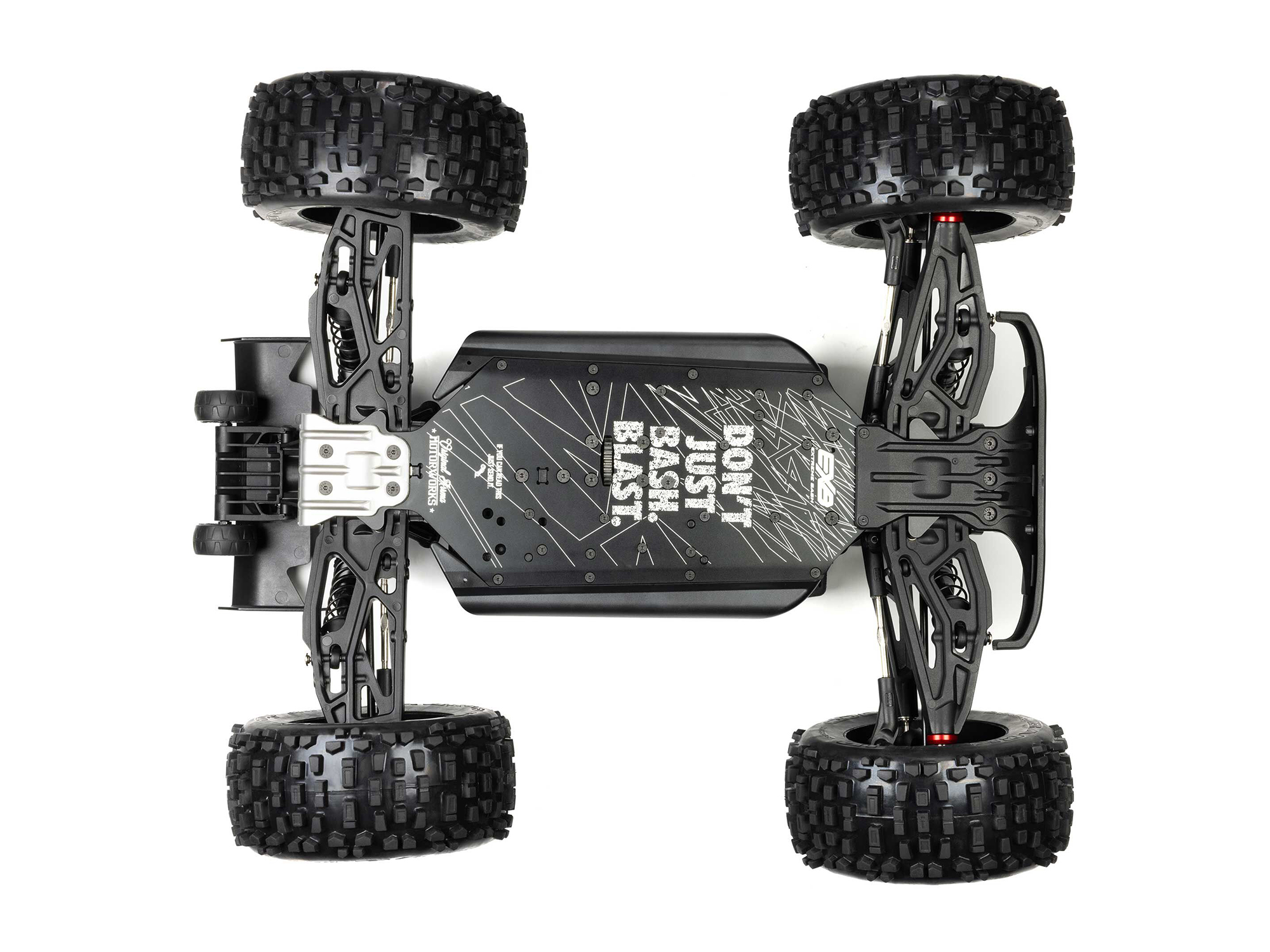 Arrma 1/8 NOTORIOUS 6S V6 4X4 BLX Stunt Truck RTR Blue (C-ARA8611V6T2)
