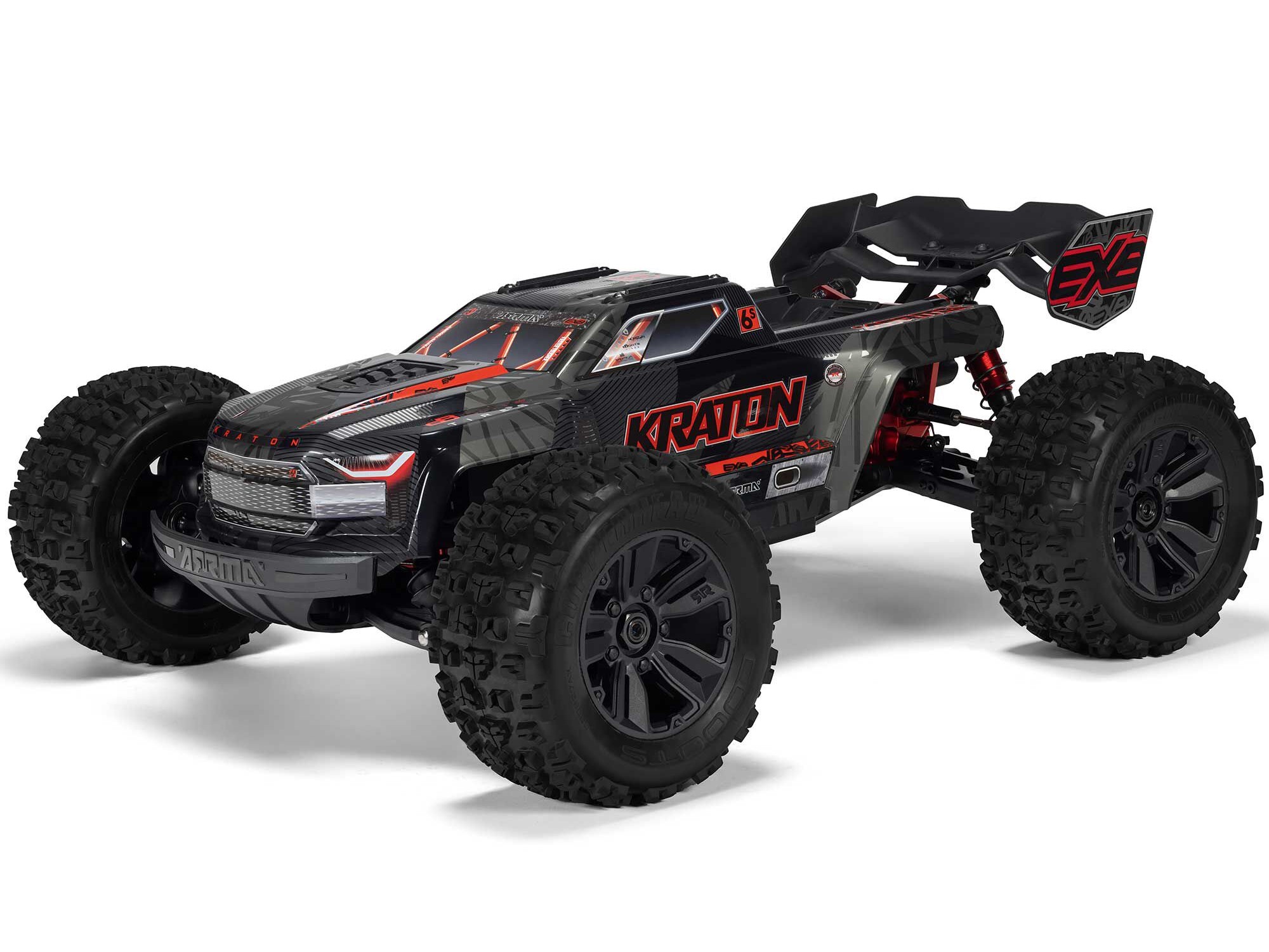 Arrma 1/8 KRATON 6S EXB 4X4 RTR Speed Monster Truck Black (C-ARA8708V6T1)