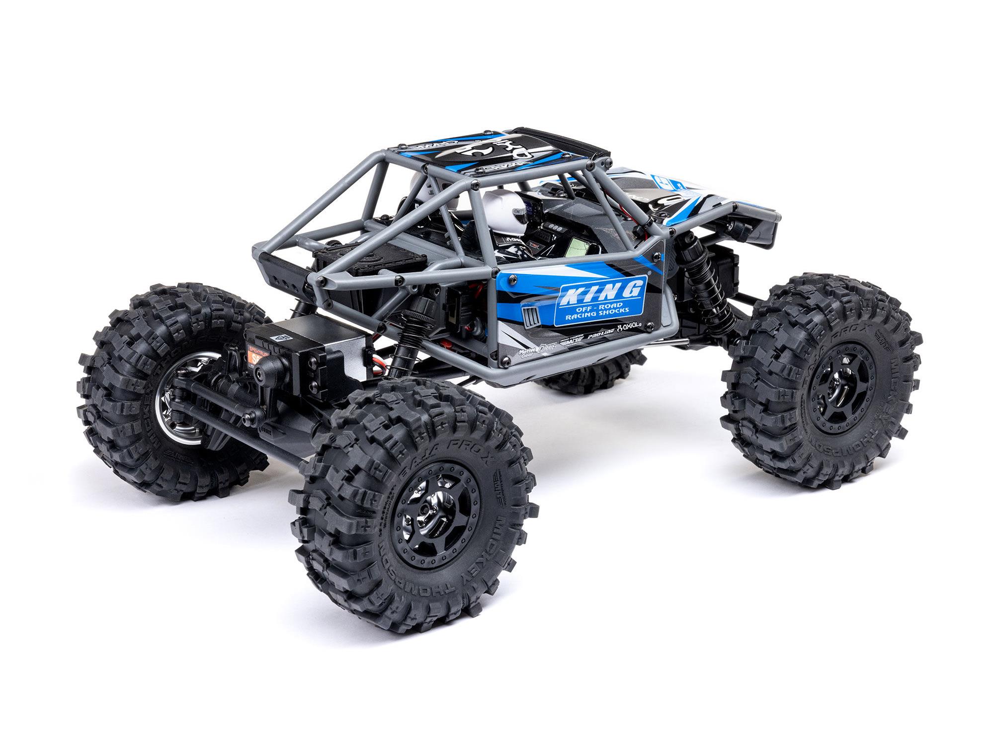 Axial 1/18 UTB18 Capra 4WS 4WD Trail Buggy RTR with Bat/Charger -  Blue (C-AXI-1750T1)