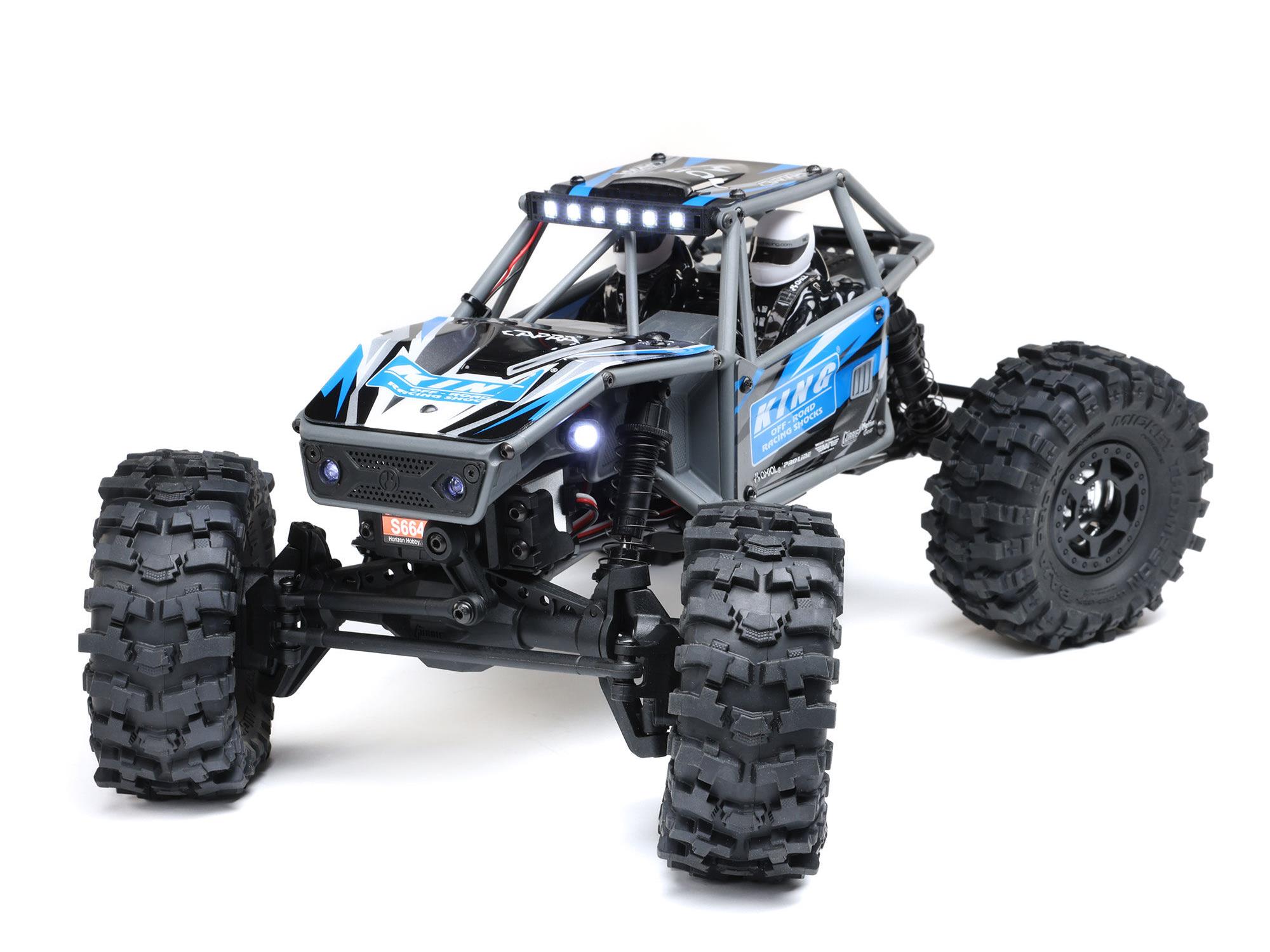 Axial 1/18 UTB18 Capra 4WS 4WD Trail Buggy RTR with Bat/Charger -  Blue (C-AXI-1750T1)