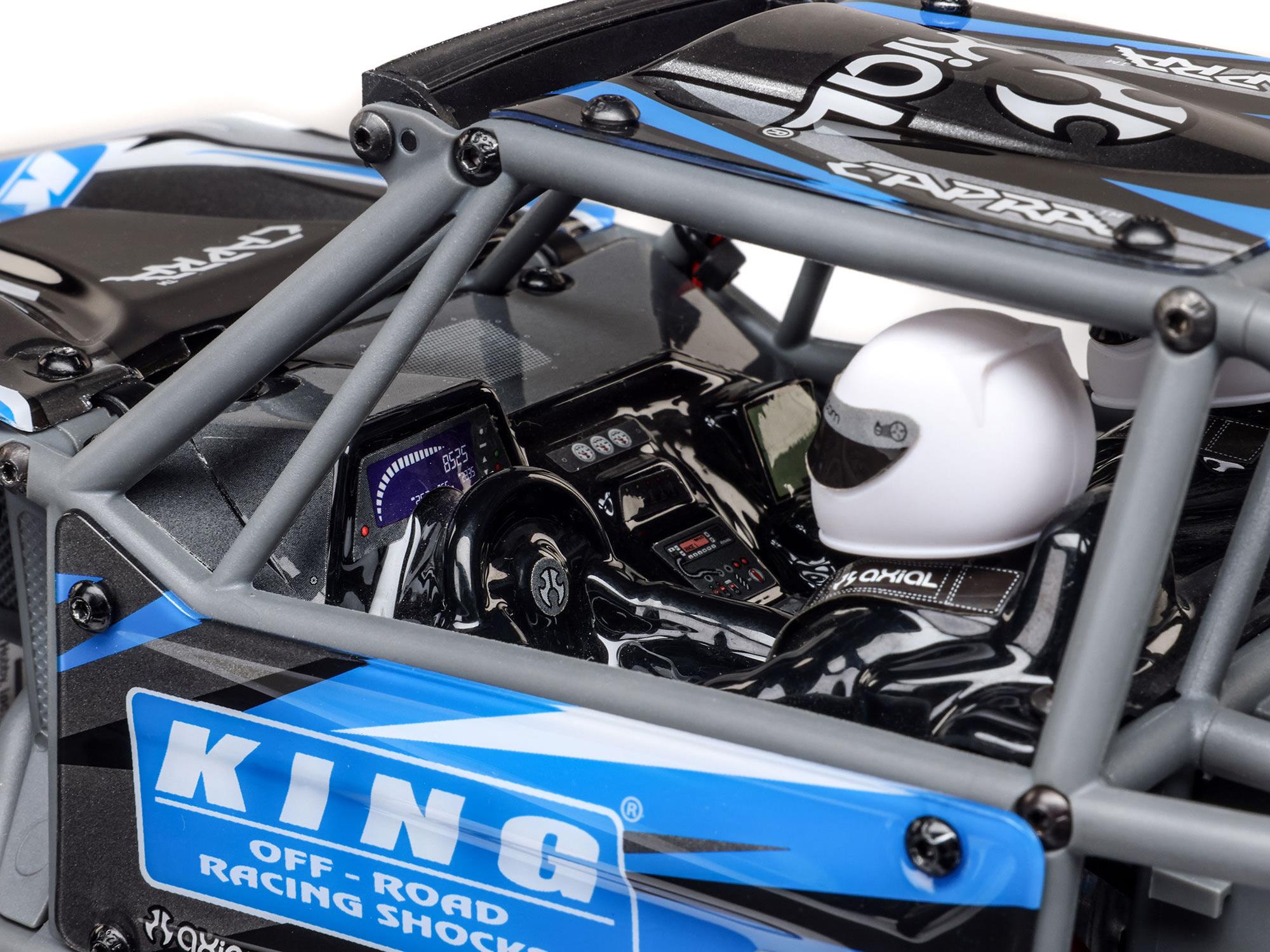 Axial 1/18 UTB18 Capra 4WS 4WD Trail Buggy RTR with Bat/Charger -  Blue (C-AXI-1750T1)