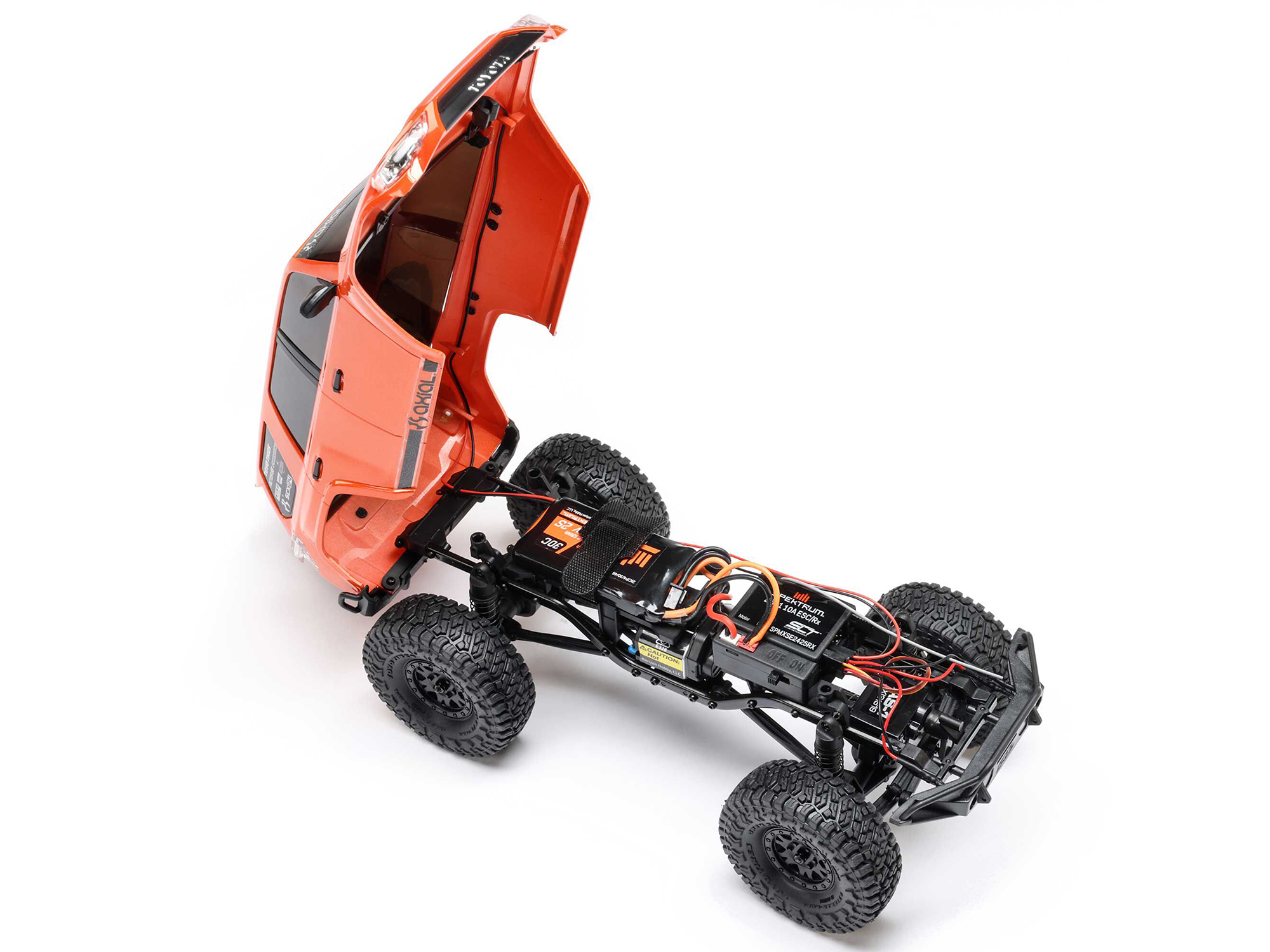 Axial 1/24 SCX24 Toyota 4Runner 4X4 Rock Crawler RTR Orange (C-AXI-2035T1)