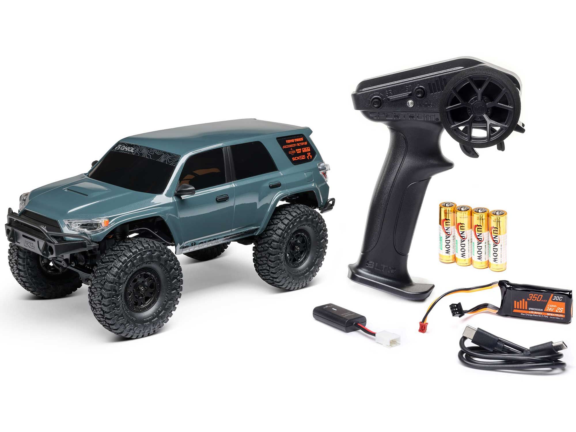 Axial 1/24 SCX24 Toyota 4Runner 4X4 Rock Crawler RTR Grey (C-AXI-2035T2)
