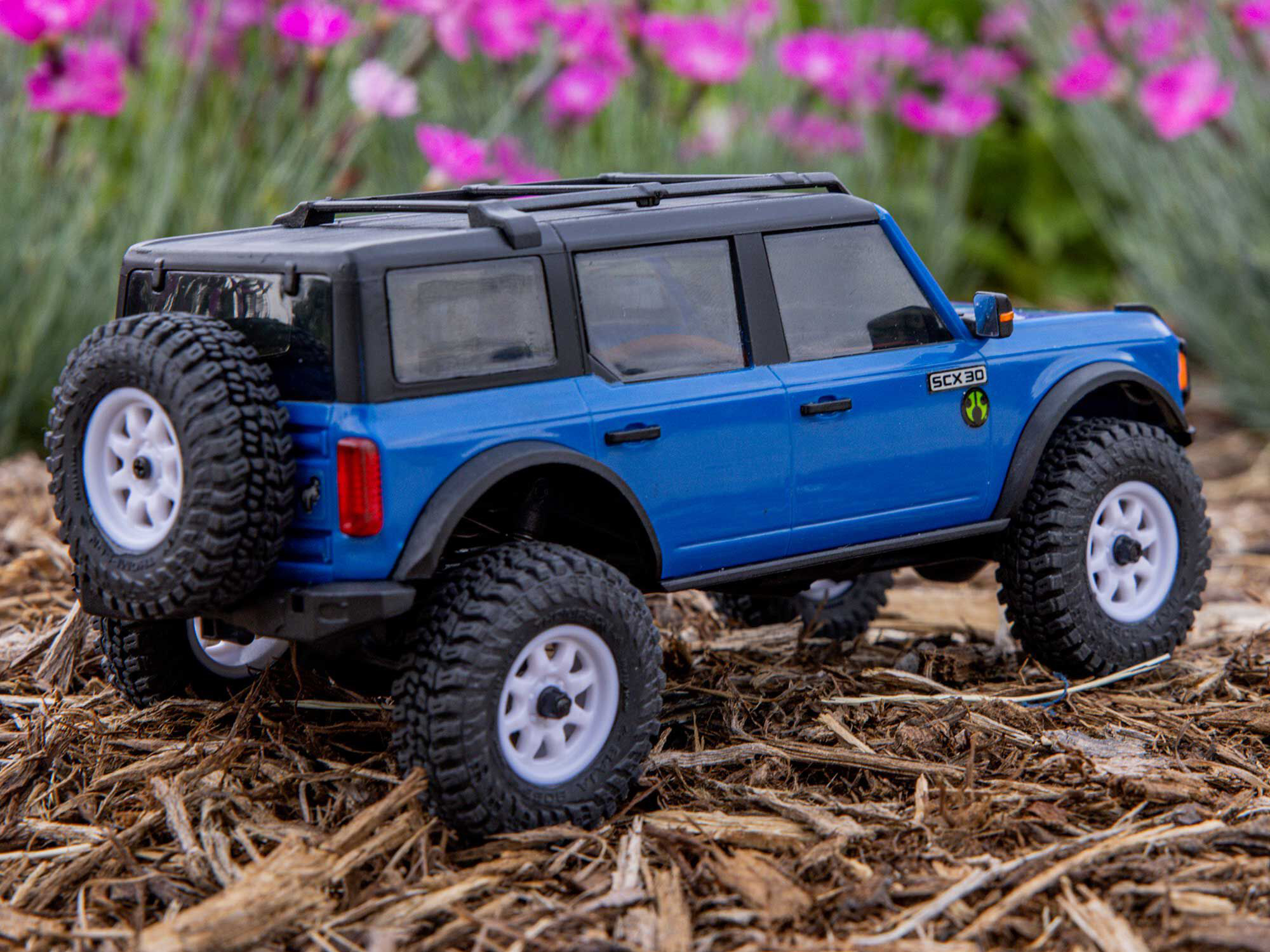 Axial 1/30 SCX30 Ford Bronco 4X4 RTR Rock Crawler - Blue (C-AXI-2048T1) 