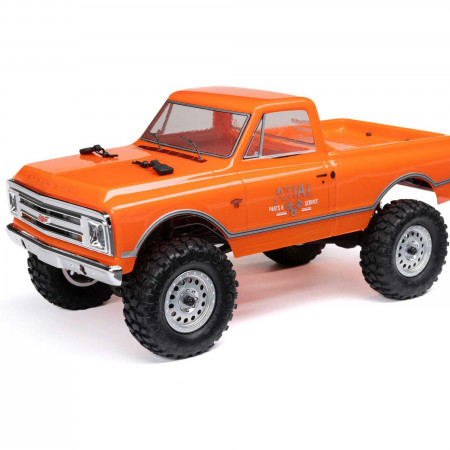 Axial 1:24 SCX24 1967 Chevrolet C10 4WD Rock Crawler RTR Orange (C-AXI00001V2T3)
