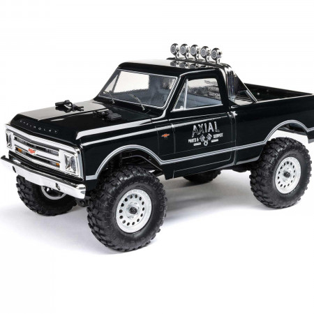 Axial 1:24 SCX24 1967 Chevrolet C10 4WD Rock Crawler RTR - Black (C-AXI00001V2T4)