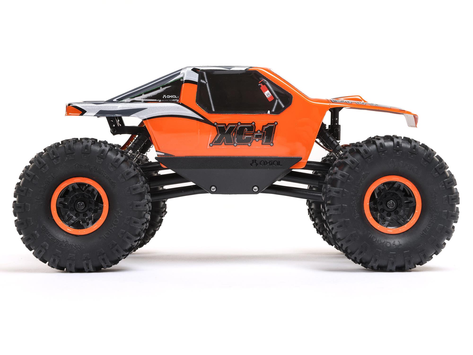 1:24 AX24 XC-1 4WS Crawler Brushed RTR, Orange (C-AXI00003T2)