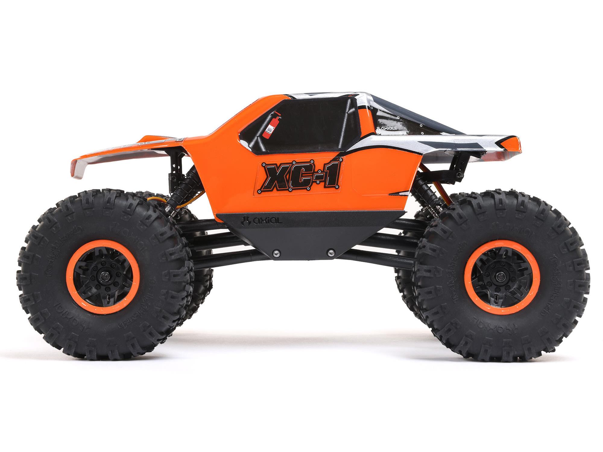 1:24 AX24 XC-1 4WS Crawler Brushed RTR, Orange (C-AXI00003T2)