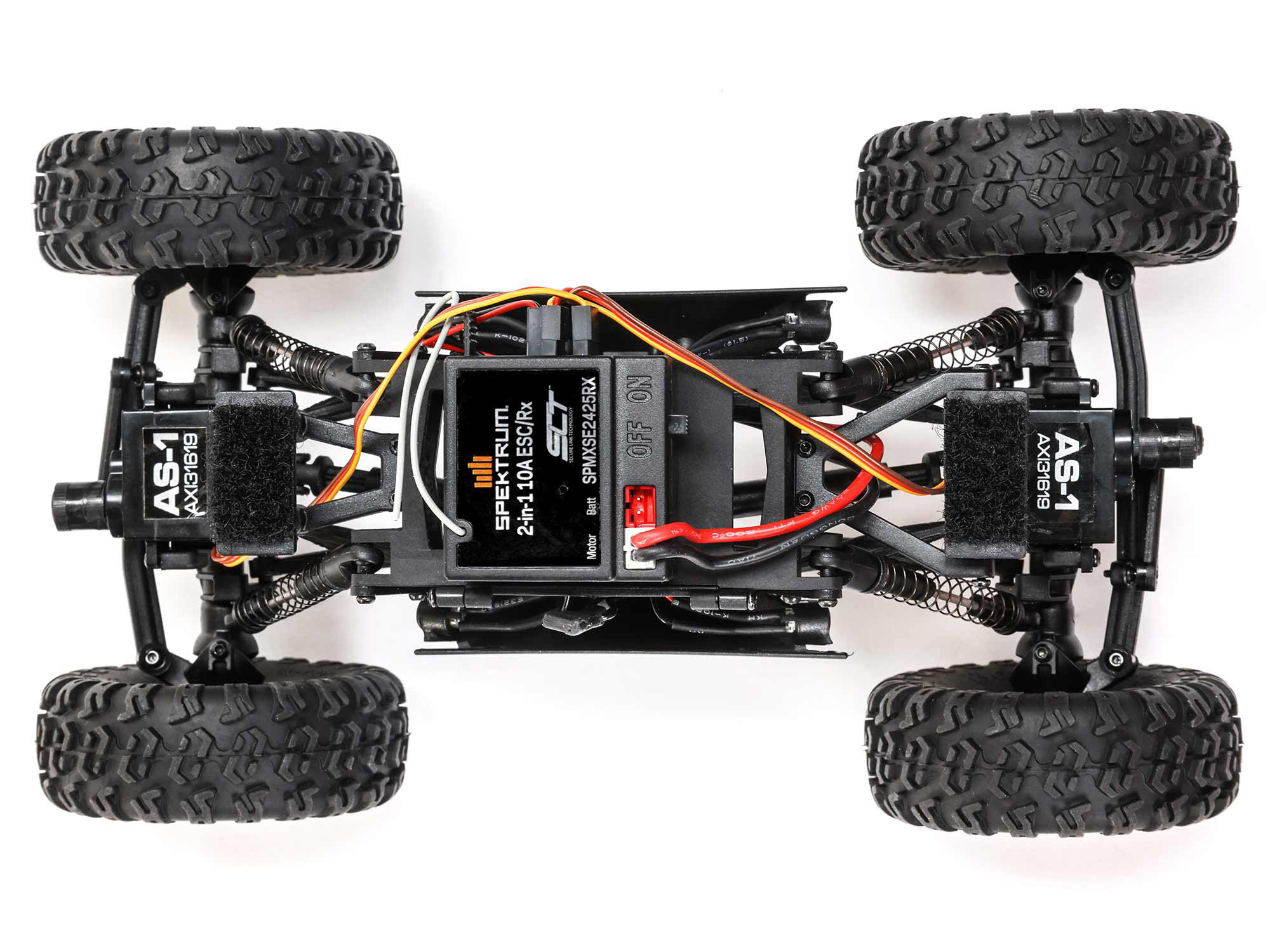 1:24 AX24 XC-1 4WS Crawler Brushed RTR, Orange (C-AXI00003T2)