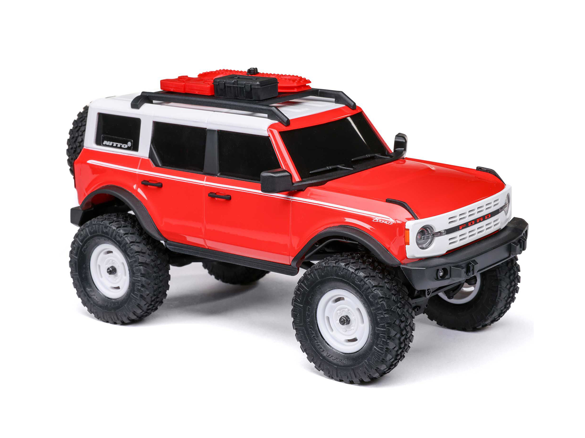 Axial 1/24 SCX24 Ford Bronco 4X4 RTR (inc Battery & Charger) Red (C-AXI00006V2T6)