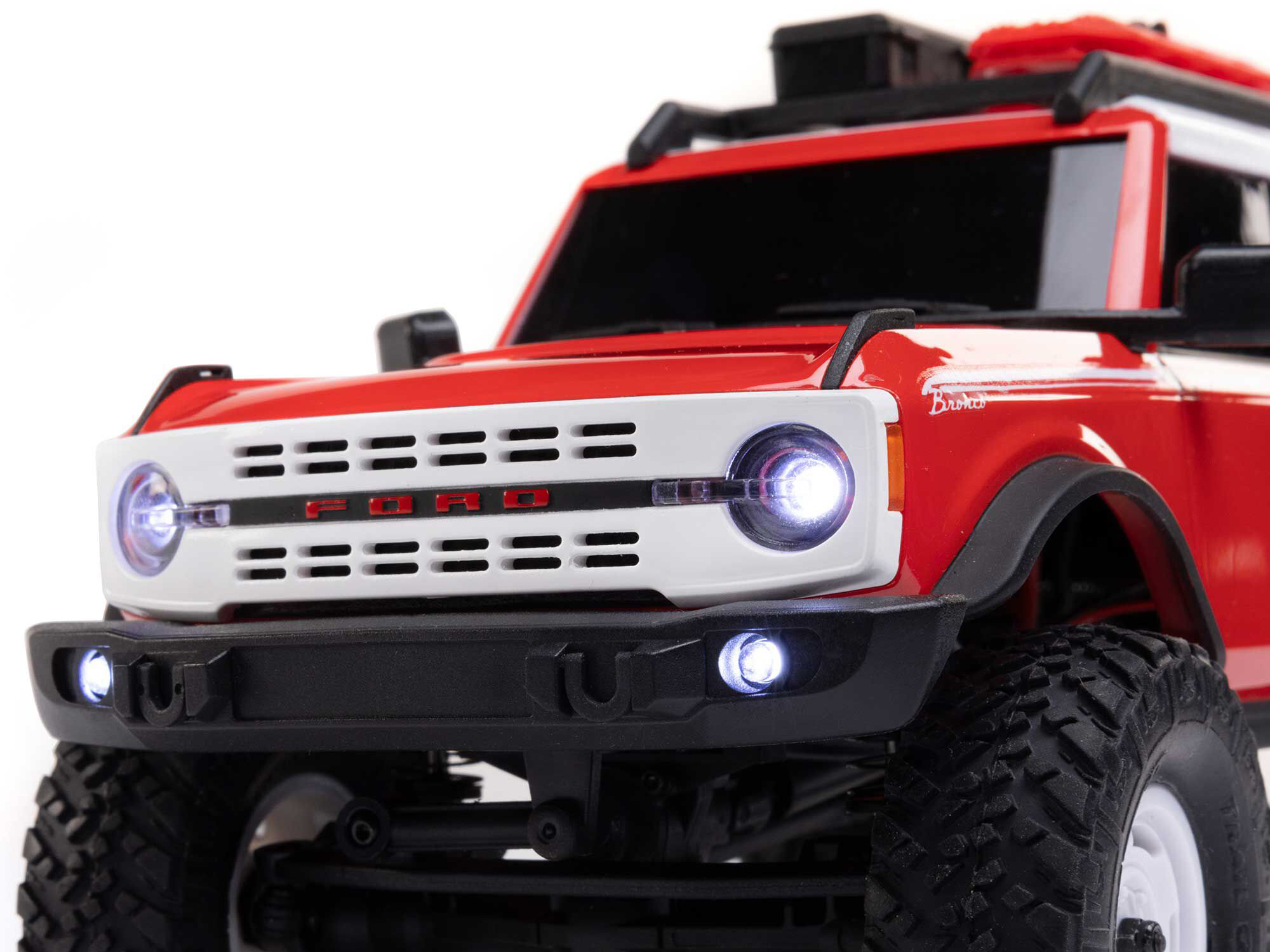 Axial 1/24 SCX24 Ford Bronco 4X4 RTR (inc Battery & Charger) Red (C-AXI00006V2T6)