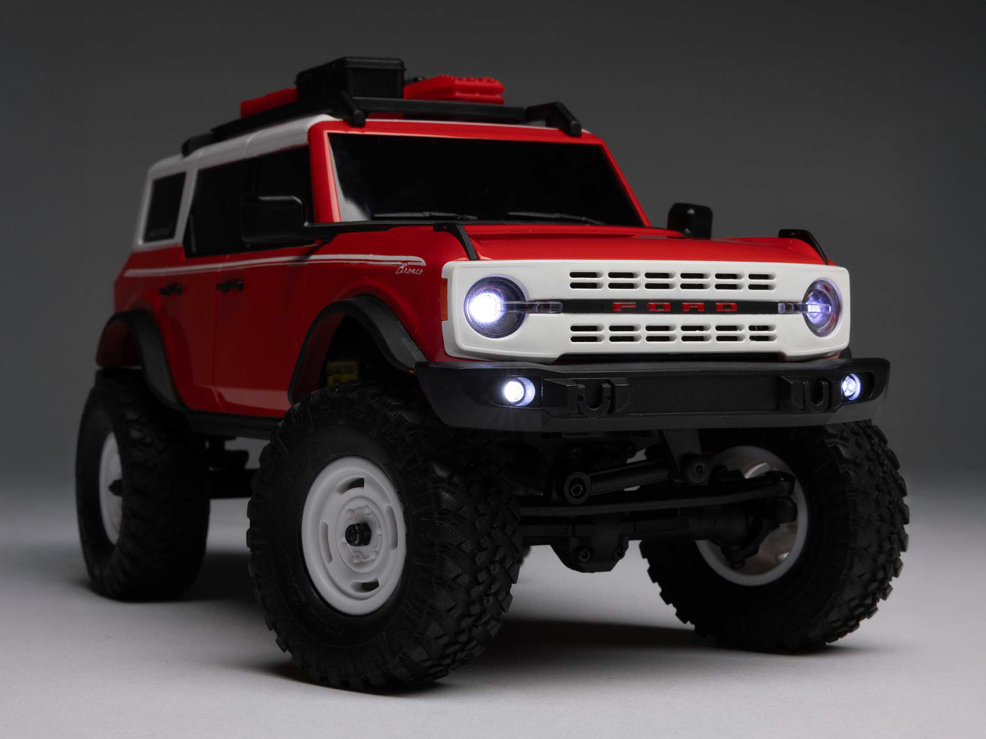 Axial 1/24 SCX24 Ford Bronco 4X4 RTR (inc Battery & Charger) Red (C-AXI00006V2T6)