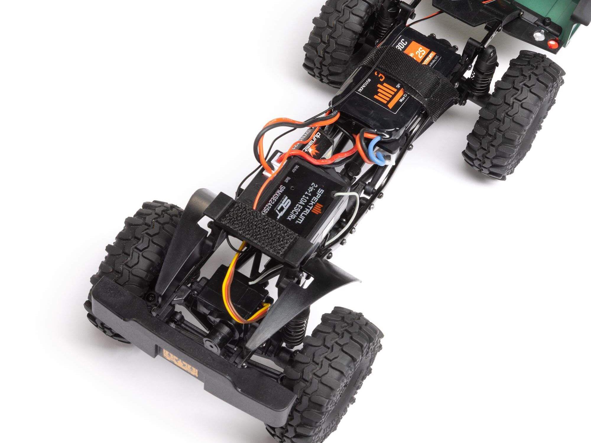 Axial 1:24 SCX24 Dodge Power Wagon 4WD Rock Crawler RTR, Green (C-AXI00007T2)