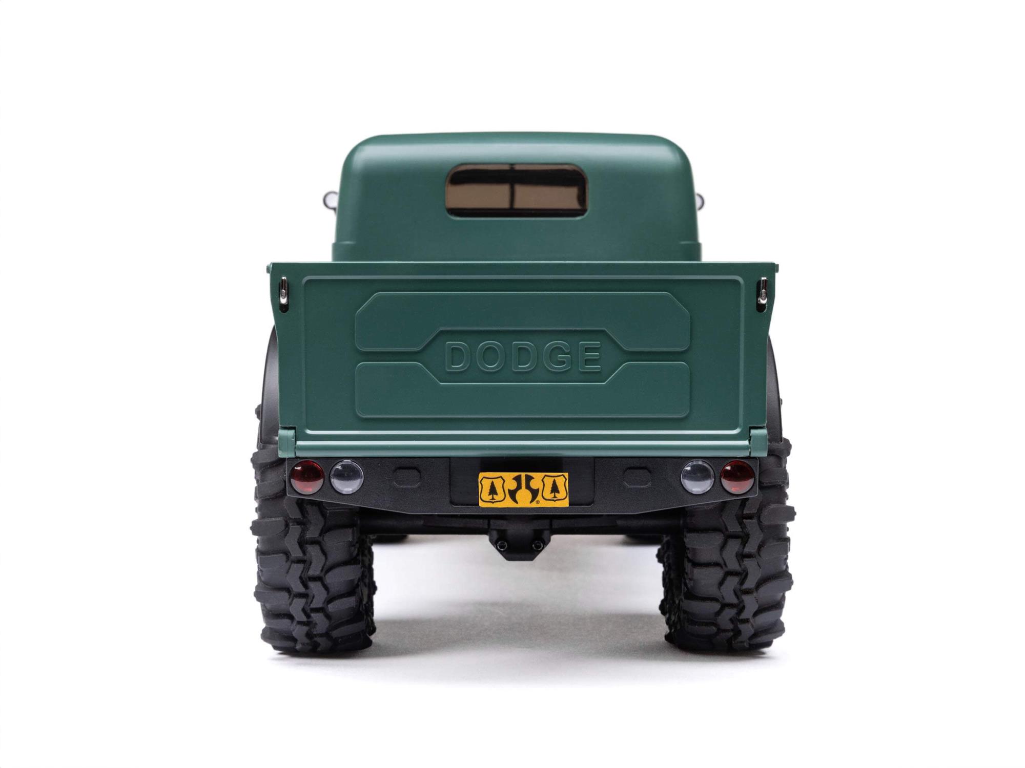 Axial 1:24 SCX24 Dodge Power Wagon 4WD Rock Crawler RTR, Green (C-AXI00007T2)