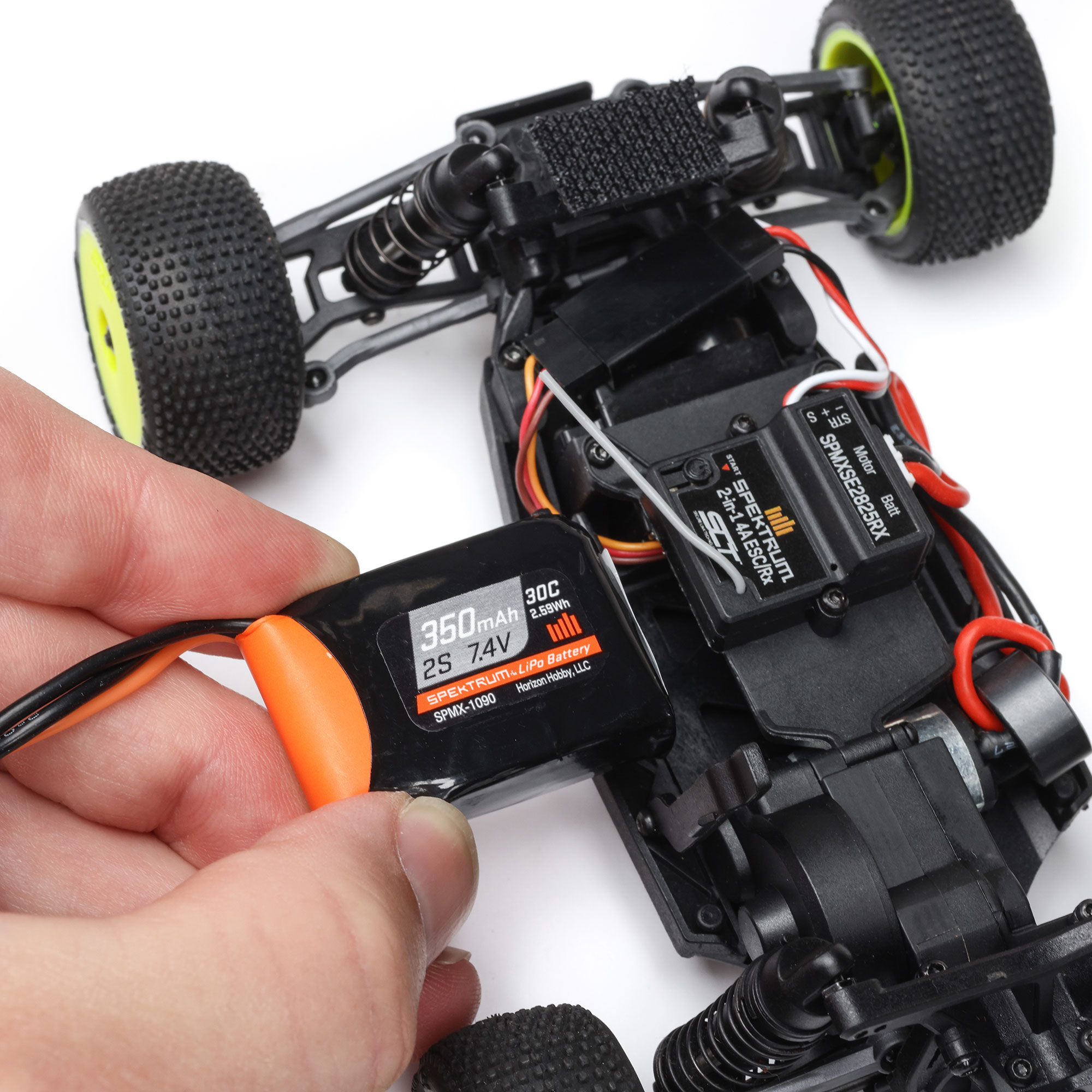1/28 Losi Micro-T 2WD Stadium Truck RTR White (C-LOS-1392T1)