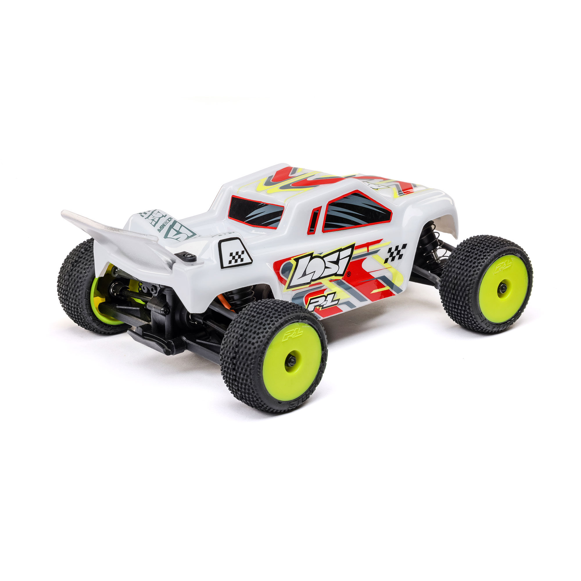 1/28 Losi Micro-T 2WD Stadium Truck RTR White (C-LOS-1392T1)