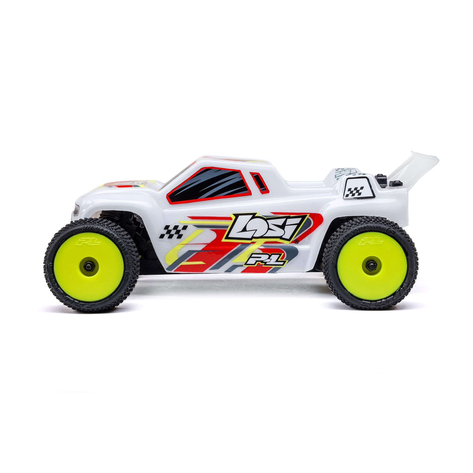 1/28 Losi Micro-T 2WD Stadium Truck RTR White (C-LOS-1392T1)