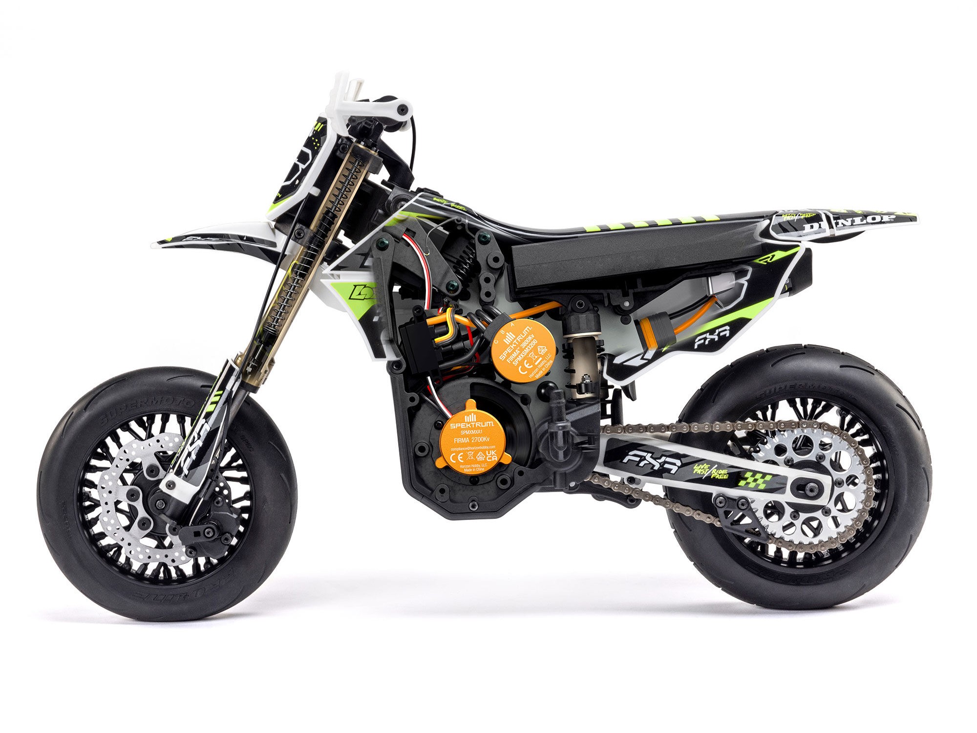 Losi 1:4 Promoto-SM FXR Motorcycle RTR, with Battery & Charger (C-LOS-2310)