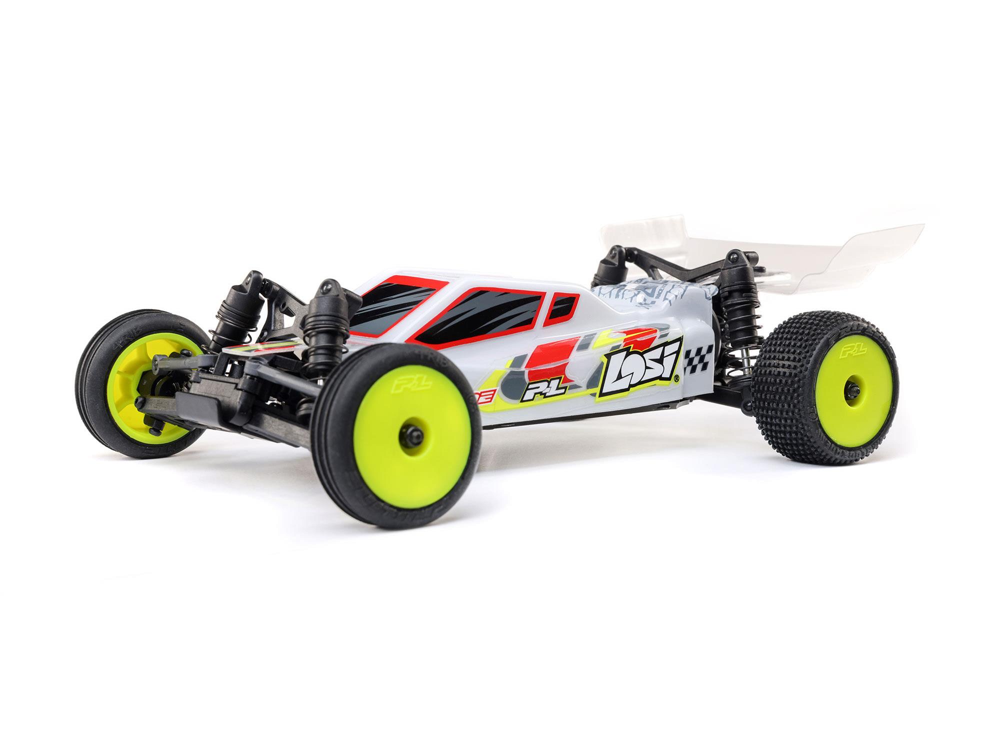 Losi 1: 24 Micro-B 2WD Buggy RTR White (C-LOS00007T1)