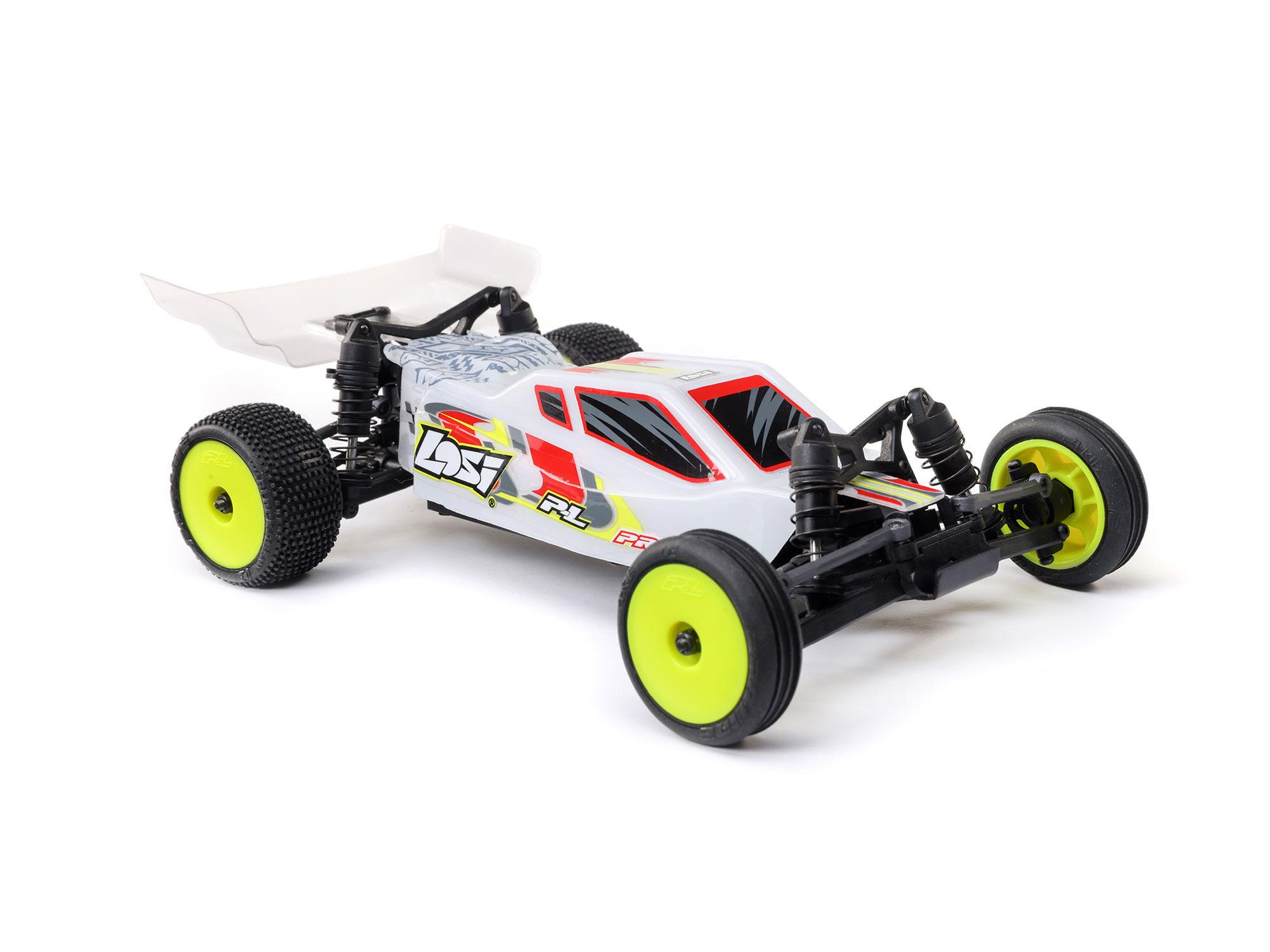 Losi 1: 24 Micro-B 2WD Buggy RTR White (C-LOS00007T1)