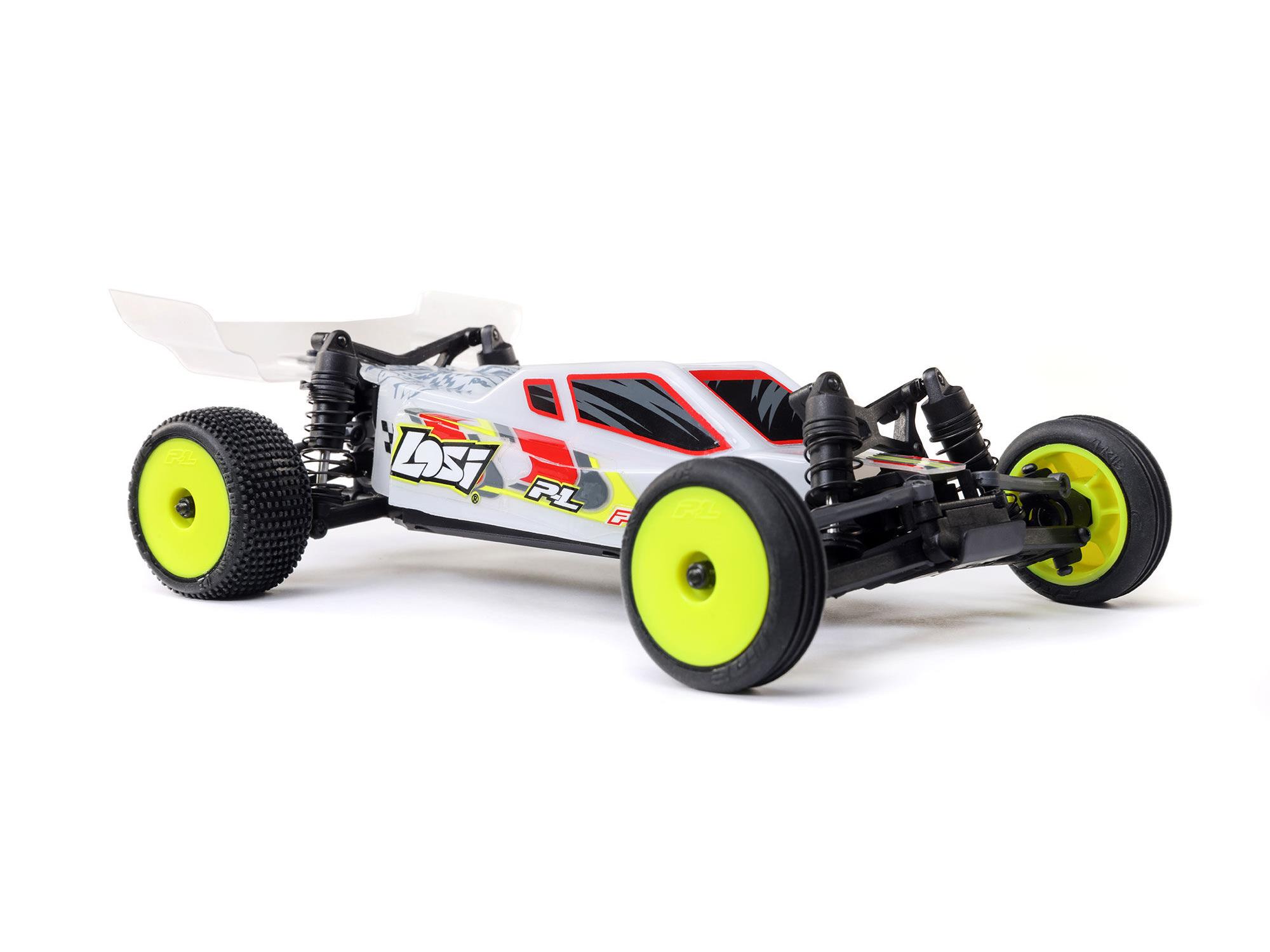 Losi 1: 24 Micro-B 2WD Buggy RTR White (C-LOS00007T1)