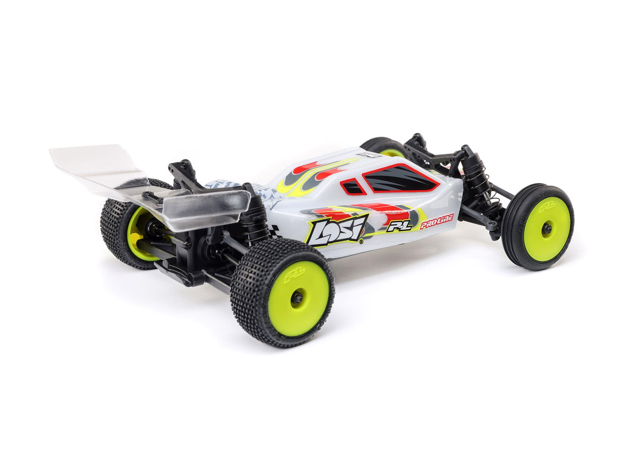 Losi 1: 24 Micro-B 2WD Buggy RTR White (C-LOS00007T1)