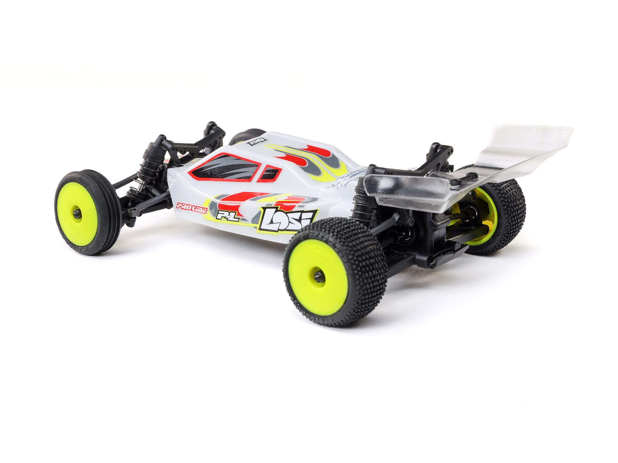 Losi 1: 24 Micro-B 2WD Buggy RTR White (C-LOS00007T1)