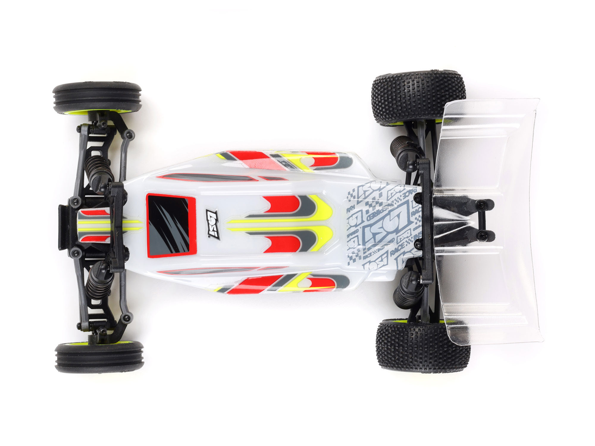 Losi 1: 24 Micro-B 2WD Buggy RTR White (C-LOS00007T1)