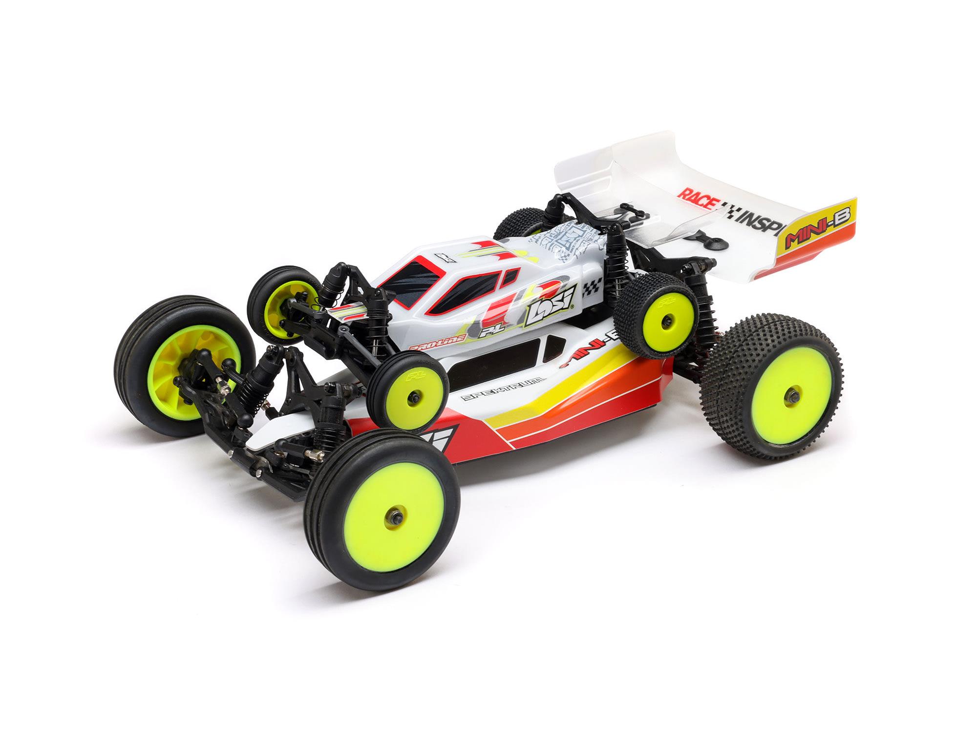 Losi 1: 24 Micro-B 2WD Buggy RTR White (C-LOS00007T1)