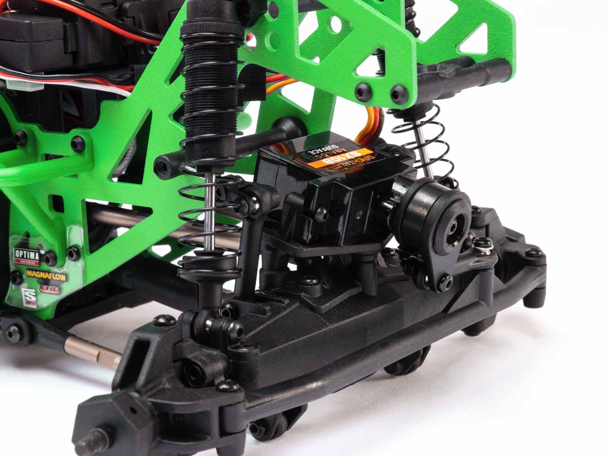 Losi 1:18 Mini LMT 4X4 Brushed Monster Truck RTR, Grave Digger (C-LOS01026T1)