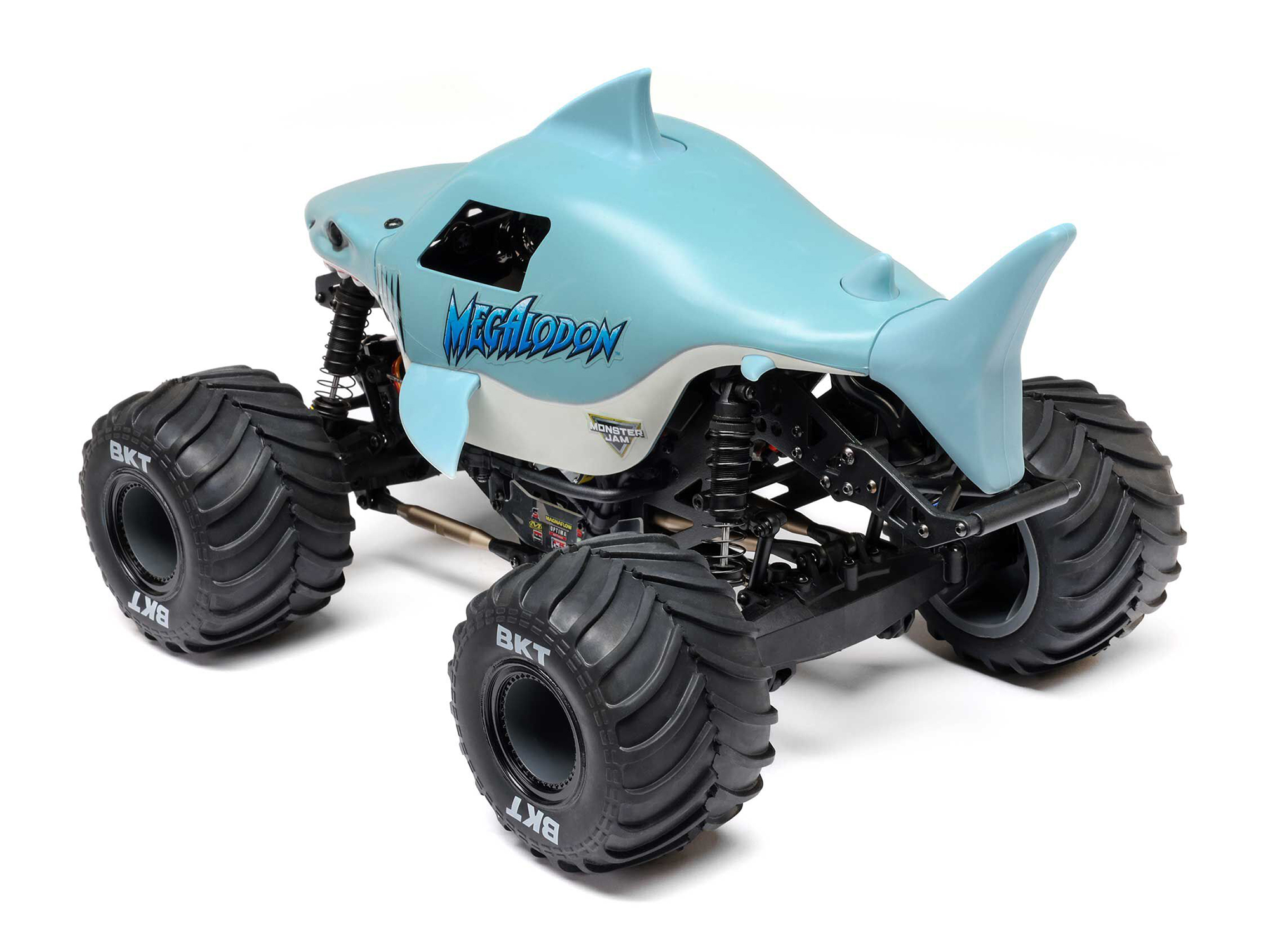 Losi 1/18 Mini LMT Megalodon 2S 4X4 Monster Truck RTR (C-LOS01026T3)