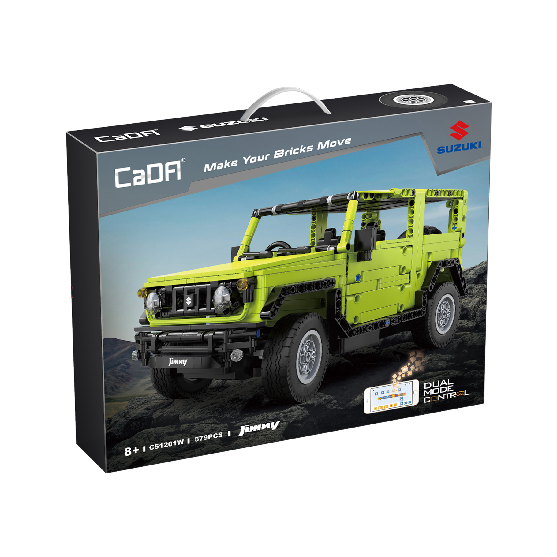 Cada 1:12 Suzuki Jimny Car -  579Pcs (C51201W)