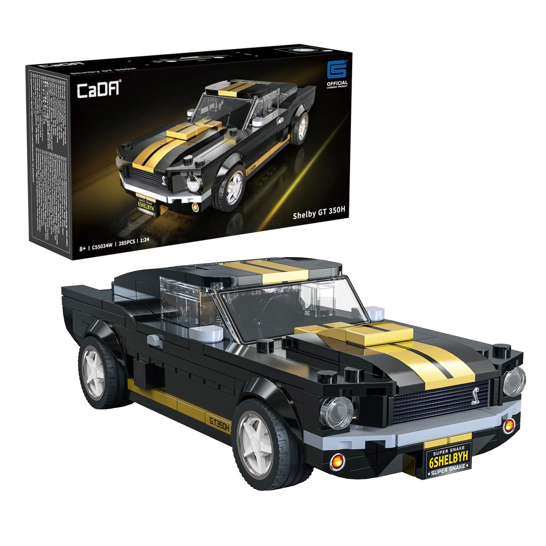 Cada 1:24 Ford Shelby Mustang GT 350H - 285 pcs (C55034W)
