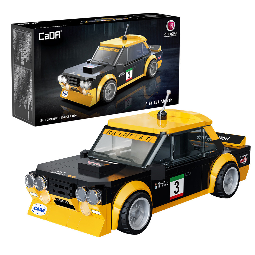 Cada 1:24 Fiat 131 Abarth - 254 pcs (C55035W)