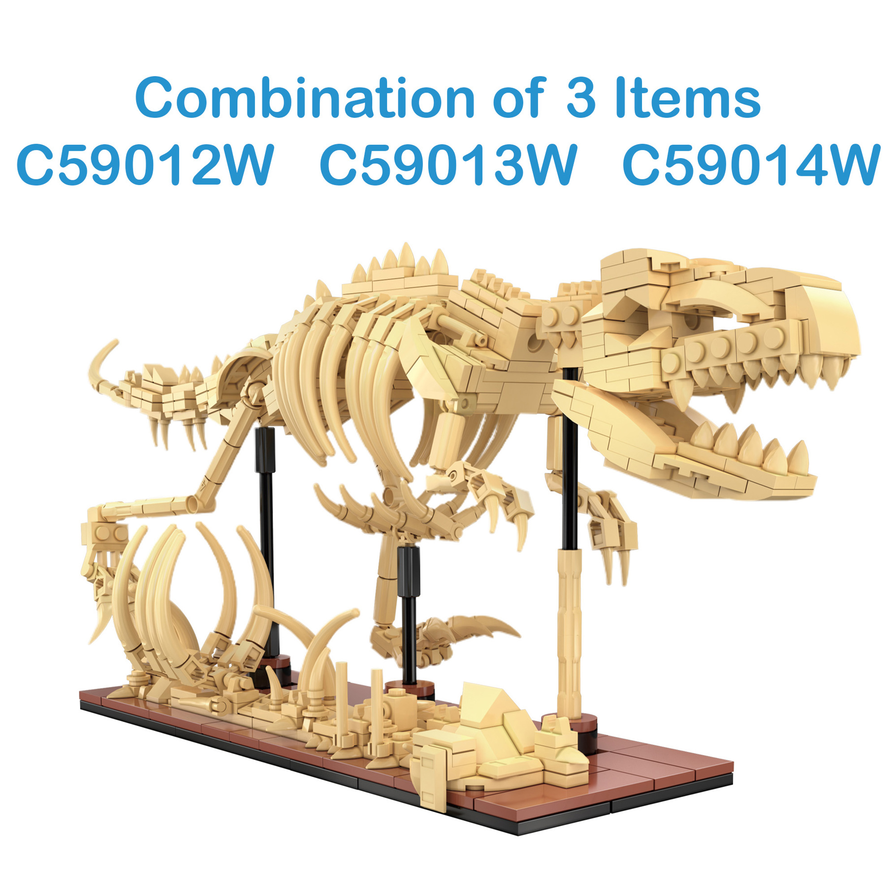 Cada Dinosaur Fossils: Stegosaurus - 297 Pcs (C59012W)