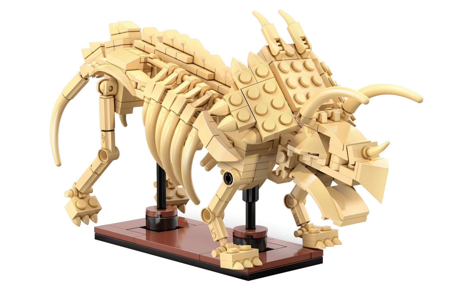 Cada Dinosaur Fossils: Triceratops - 272 pcs (C59013W)