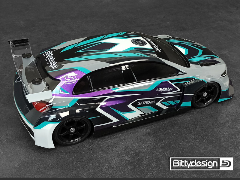 Bittydesign CA45 M Chassis 210-225mm Clear Body (BD-FWD-CA45M)