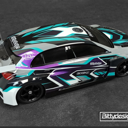 Bittydesign CA45 M Chassis 210-225mm Clear Body (BD-FWD-CA45M)