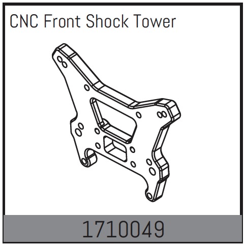 Absima CNc Front Shock Tower ( AB 1710049)