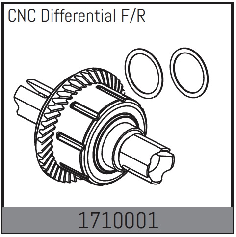 Absima CNc Differential F/R ( AB 1710001)