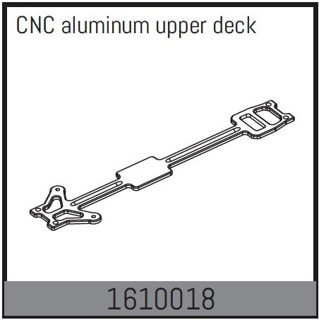 Absima CNc Aluminium Upper DECk ( AB 1610018)