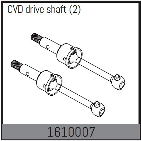 Absima Cvd Drive Shaft (2) ( AB 1610007)