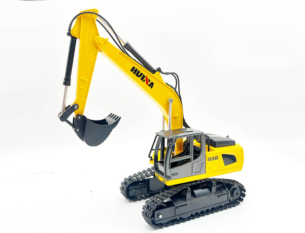 Huina 9CH RC Platform Trailer & 6CH Excavator 2.4G Set (CY1319)