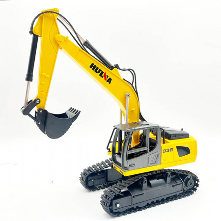 Huina 9CH RC Platform Trailer &amp; 6CH Excavator 2.4G Set (CY1319)