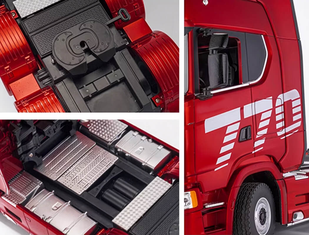 Huina Scania 770S RC Haulage Truck Red - RTR (CY1501)
