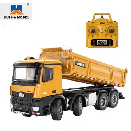Huina 1/14th Scale RC Tipper Dumptruck 2.4G 12Ch 8 Wheel W/Die Cast Parts (CY1536)